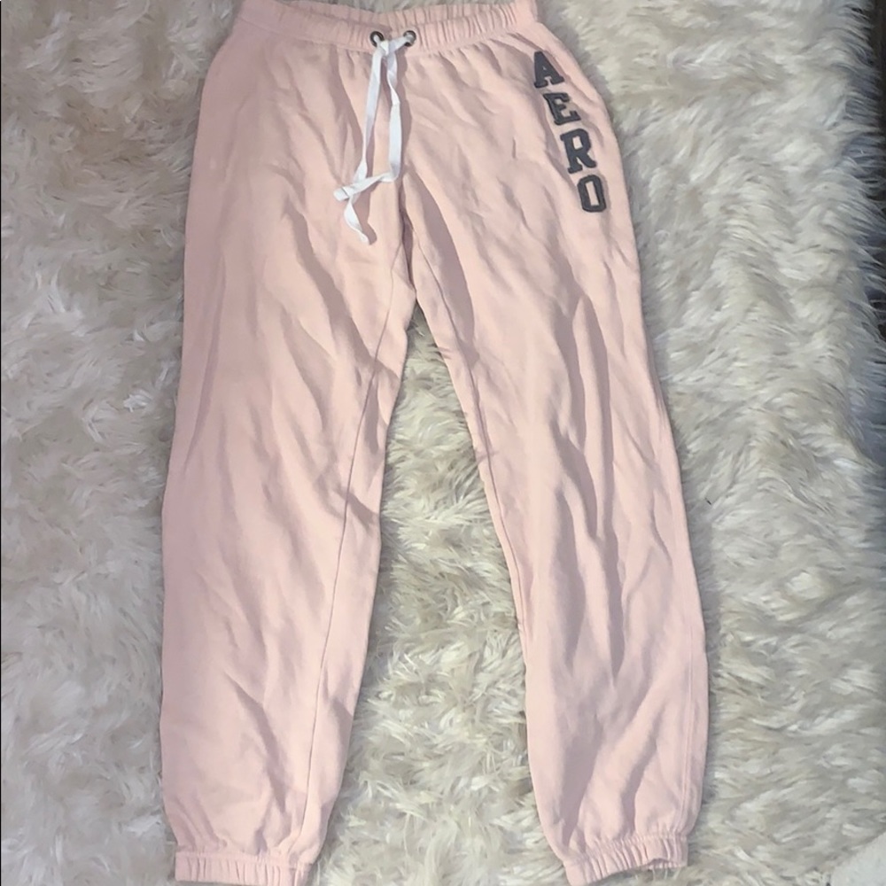 Pink AERO sweatpants